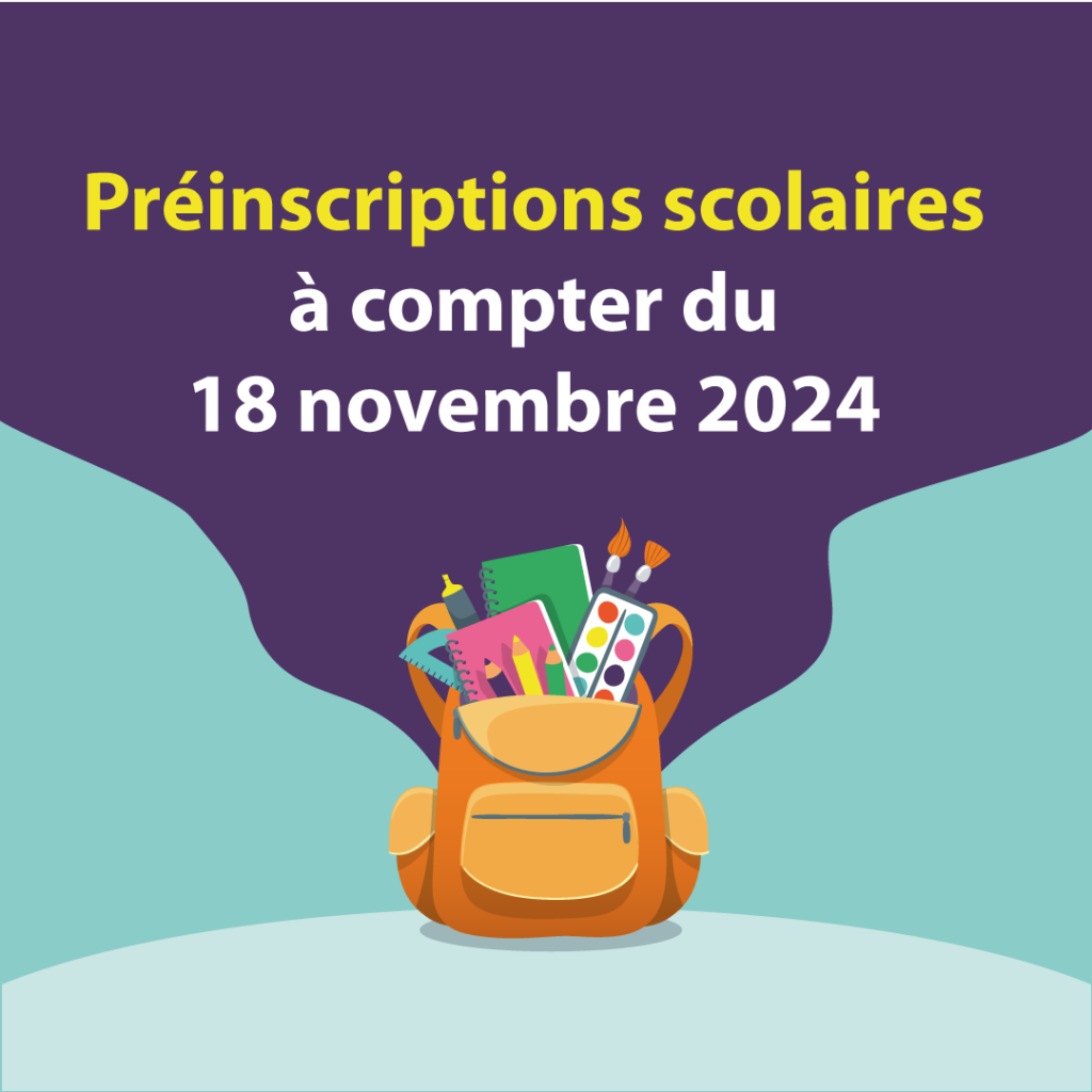 Préinscriptions scolaires