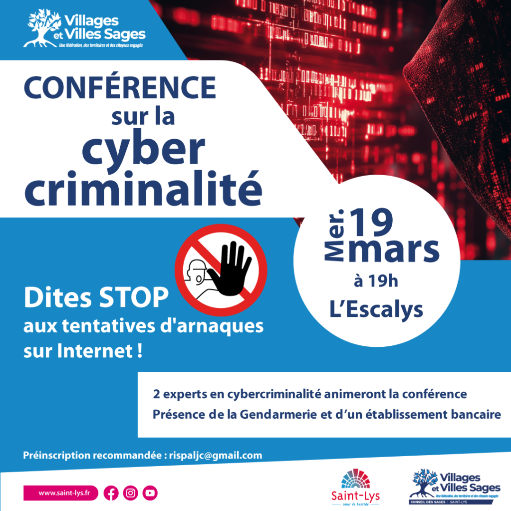 Dites STOP aux tentatives d’arnaques sur Internet !